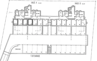 Tiefgaragensanierung Nonnenhorn Grundriss