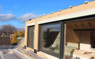 Aufstockung Mehrfamilienwohnhaus, Dachausbau Aufstockung Mehrfamilienwohnhaus, Dachausbau