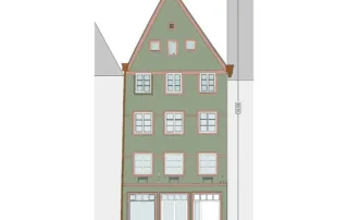 Sanierung denkmalgeschütztes Wohn- und Geschäftshaus, Landsberg am Lech